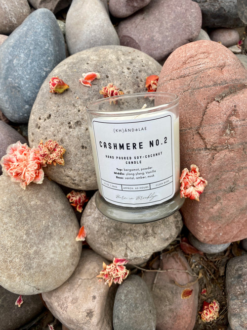 Light it. Let it Linger. Moroccan Cashmere coconut-soy candle